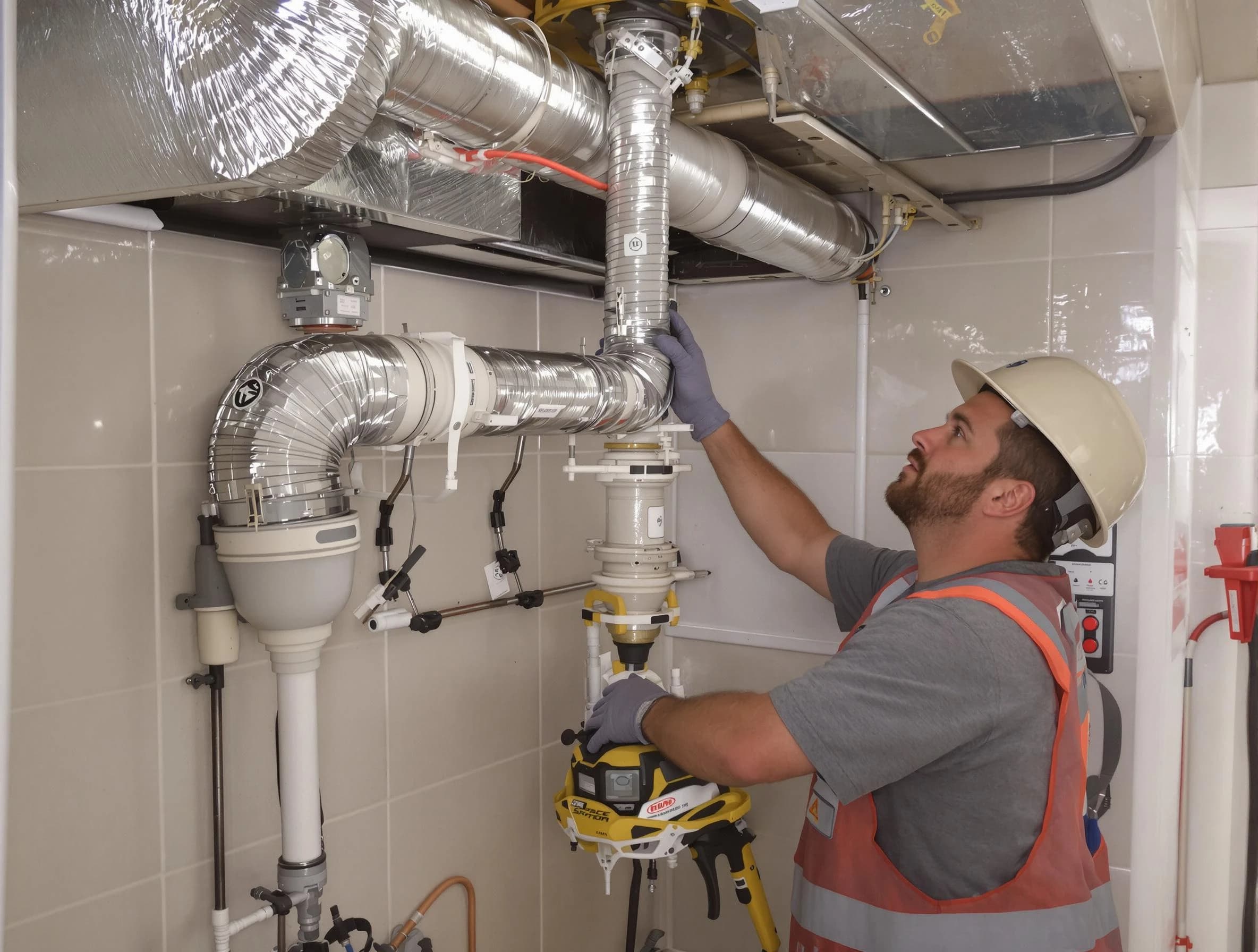 Heber Dryer Vent Cleaning expert performing professional dryer vent repair and installation in Heber