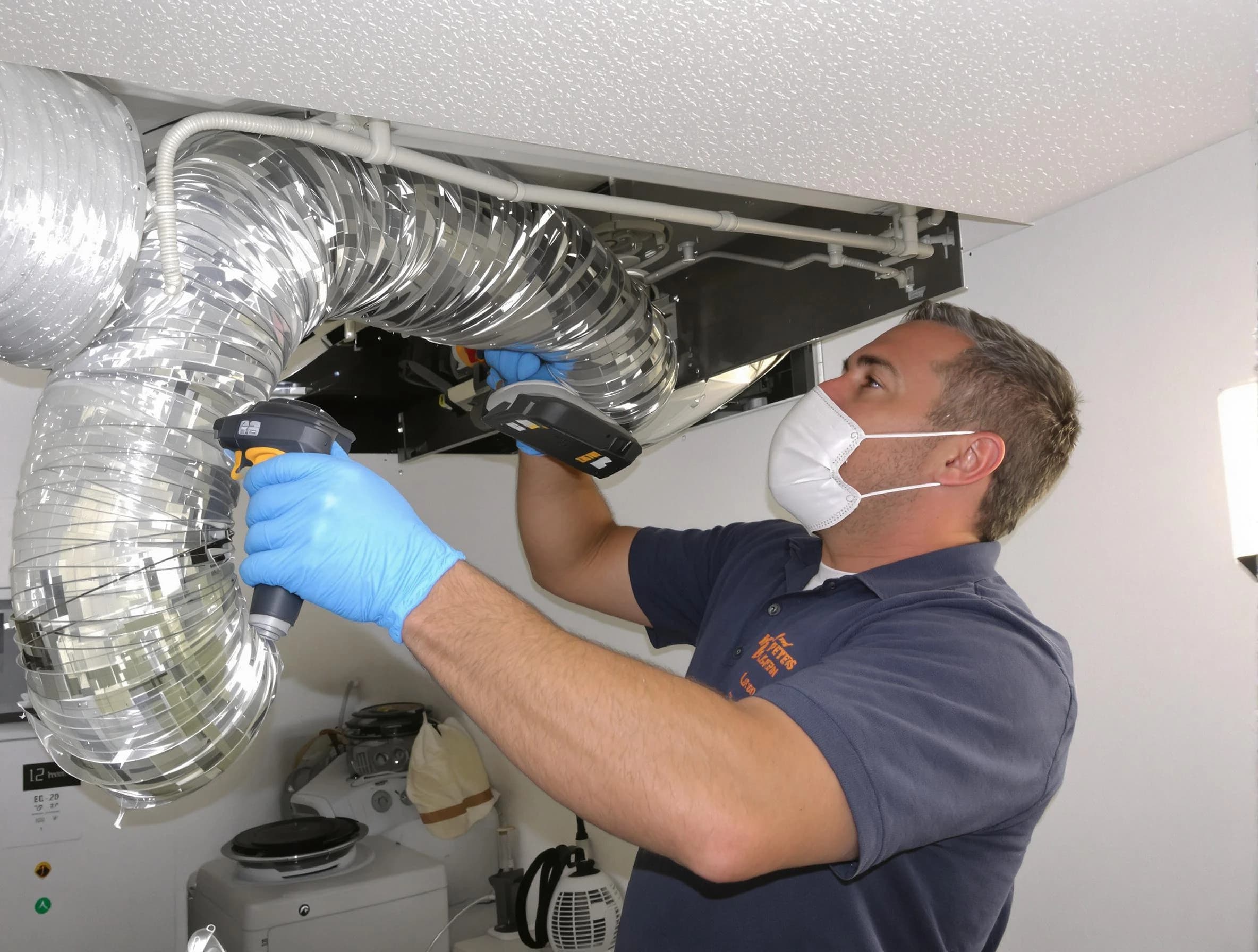 Heber Dryer Vent Cleaning professional performing thorough residential dryer vent cleaning in Heber