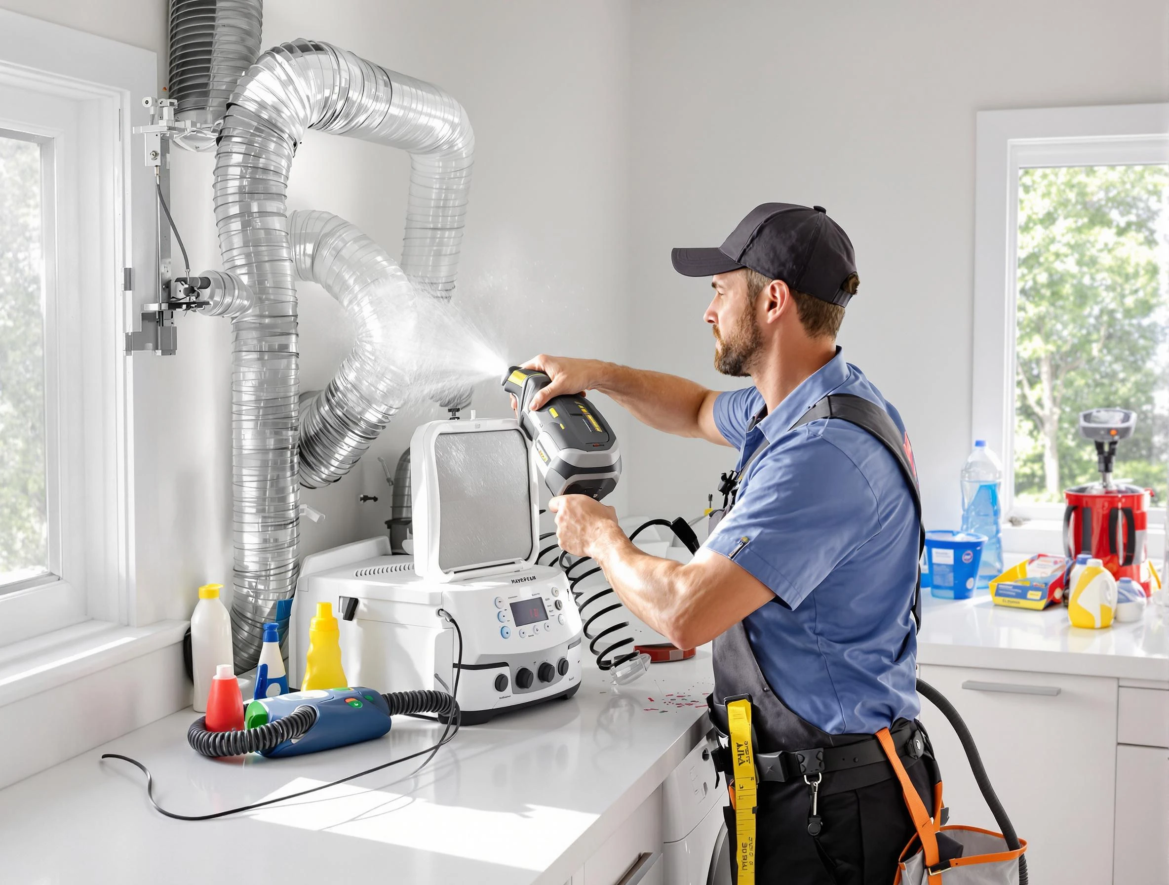 Residential Dryer Vent Cleaning in Heber