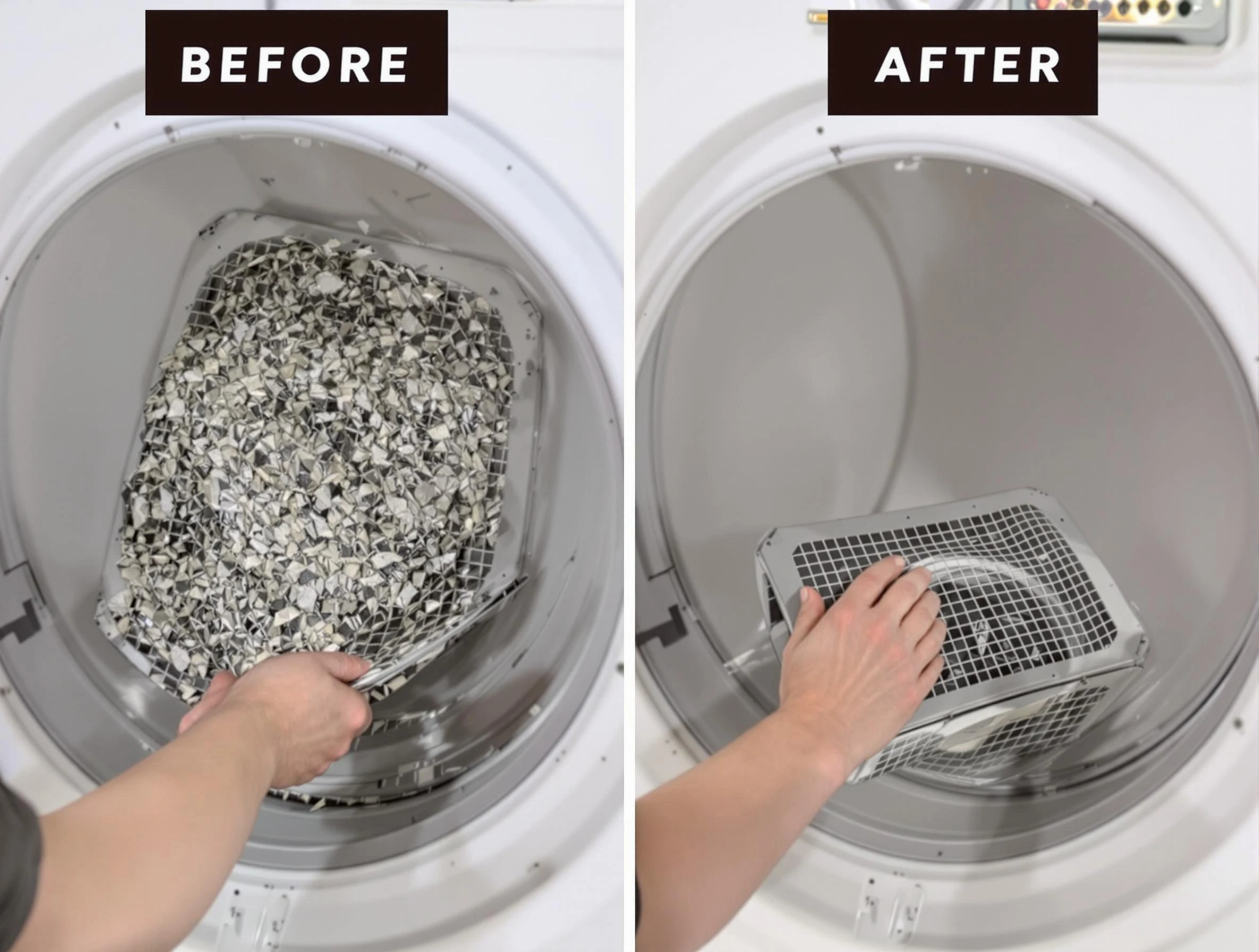 Professional lint trap cleaning by Heber Dryer Vent Cleaning in Heber