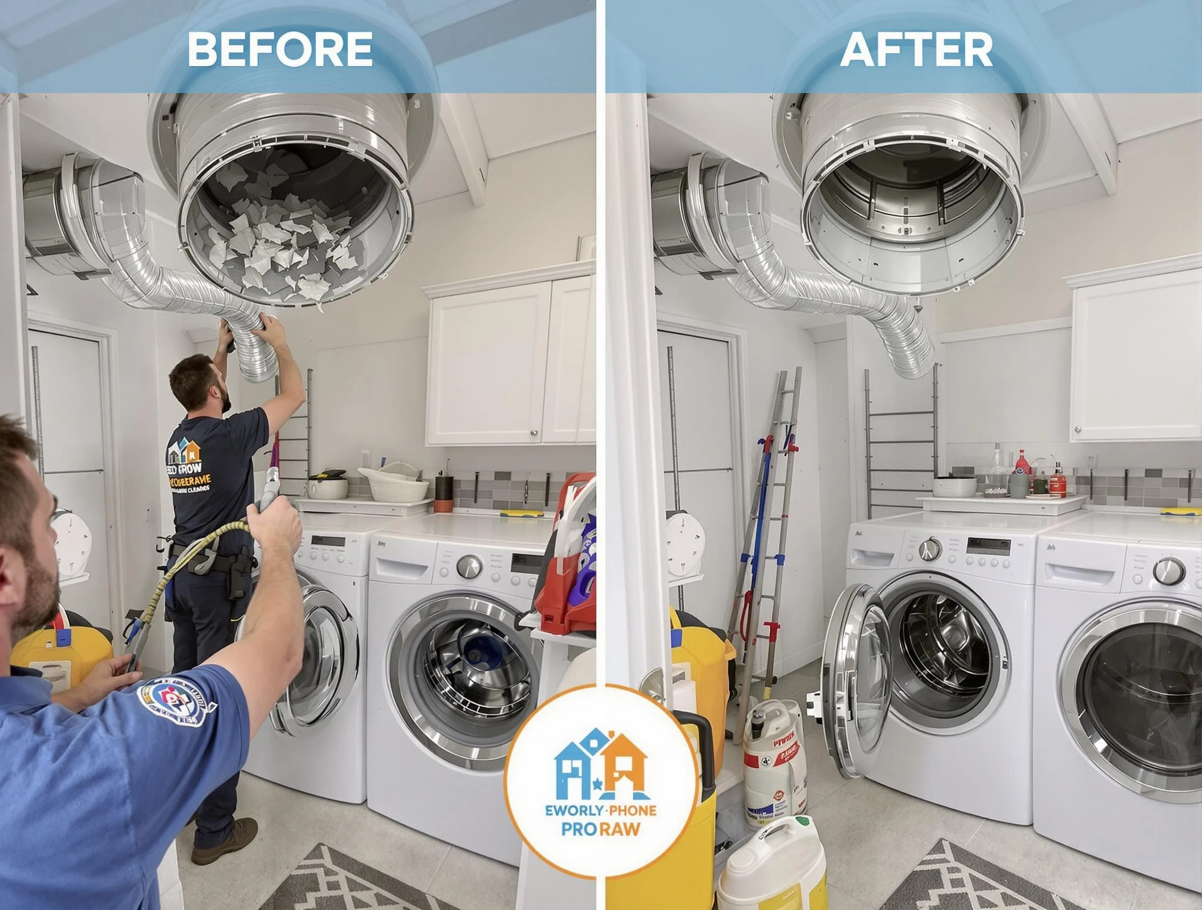 Residential dryer vent cleaning by Heber Dryer Vent Cleaning in Heber